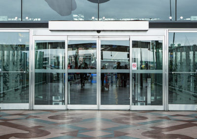 Airport Glass Doors