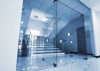 Glass Door - Commercial Building