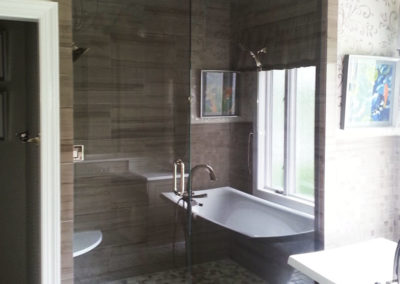 glass door for shower