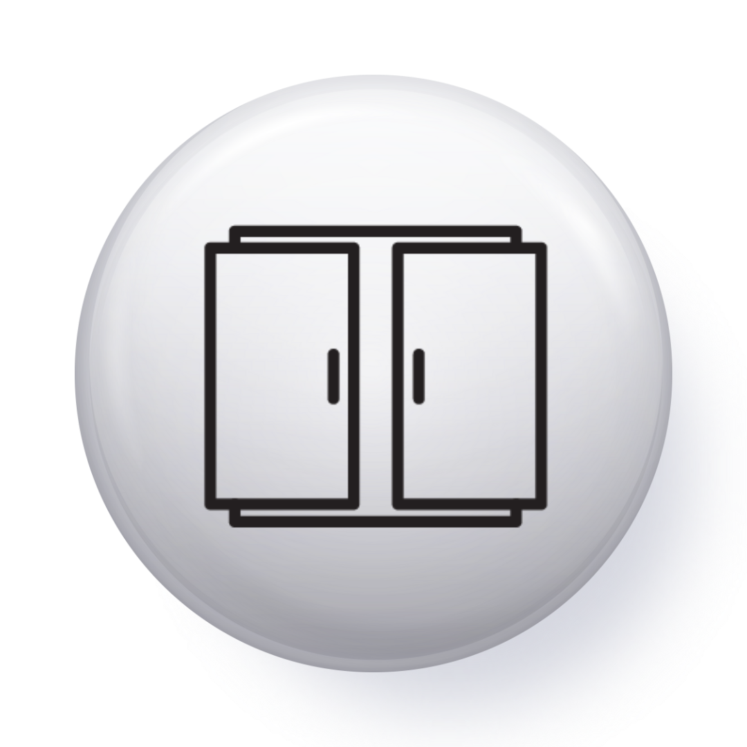 sliding doors button