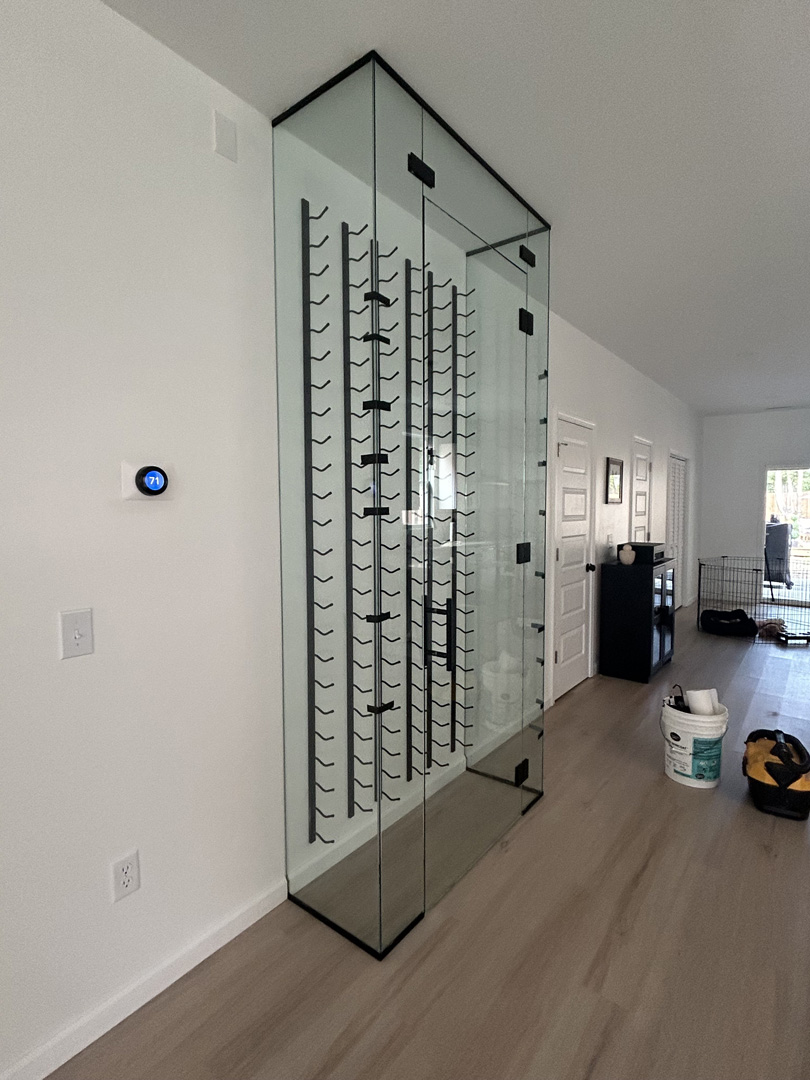 Residential Glass Wine Rooms