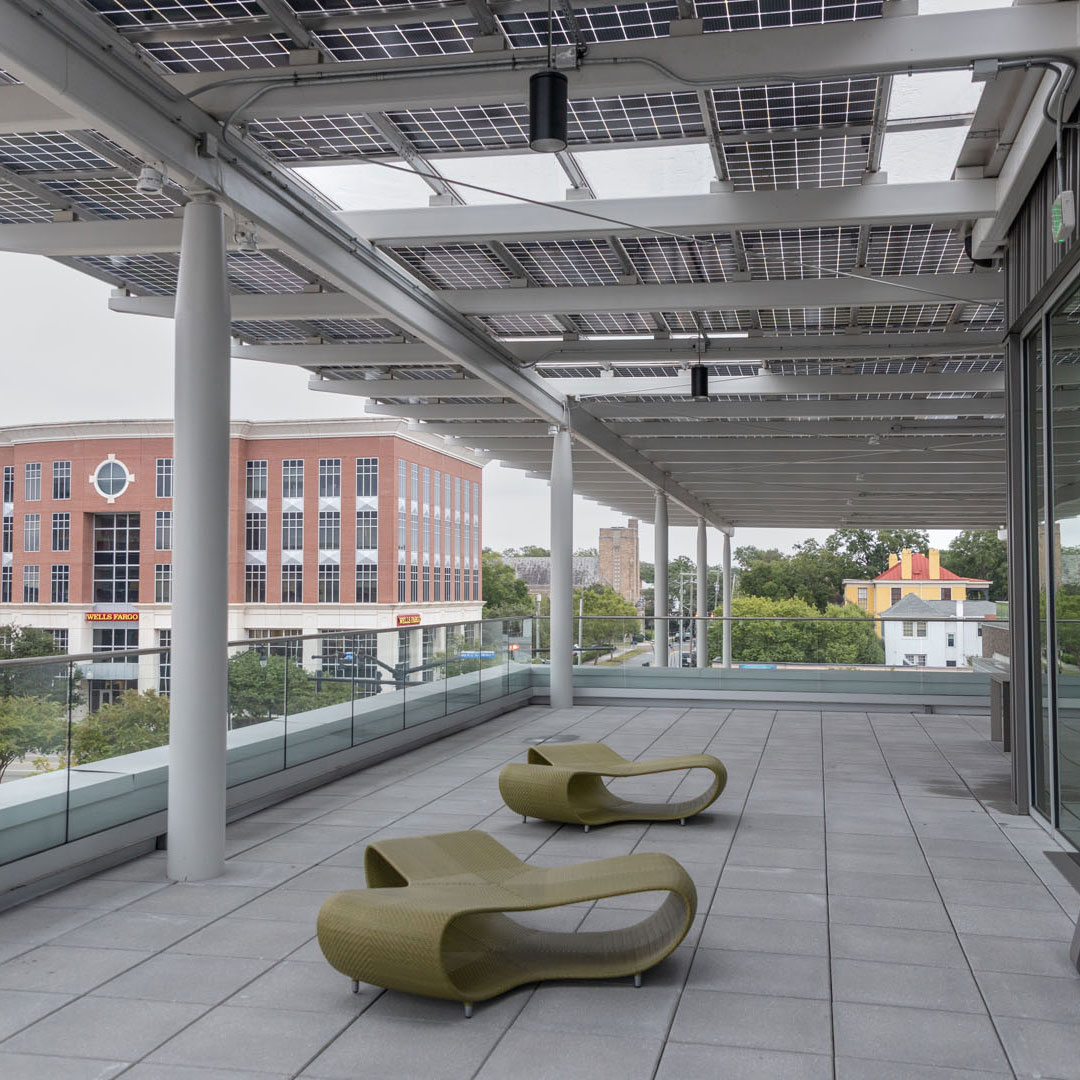 Glass Commercial Railings